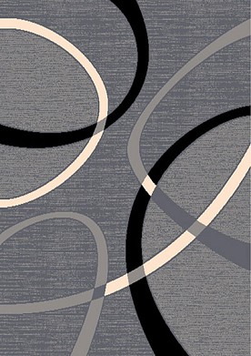 5 X 8 CONTEMPO 40 GREY RUG