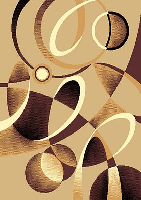 5 X 8 CONTEMPO 45 LATTE RUG