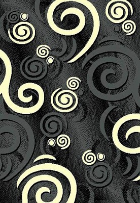 5 X 8 MODERNO 21 GREY RUG