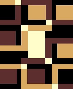 5 X 8 MODERNO 9 BLACK RUG