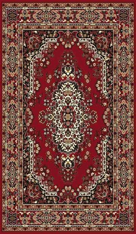 5 X 8 TAJ 103 RED RUG