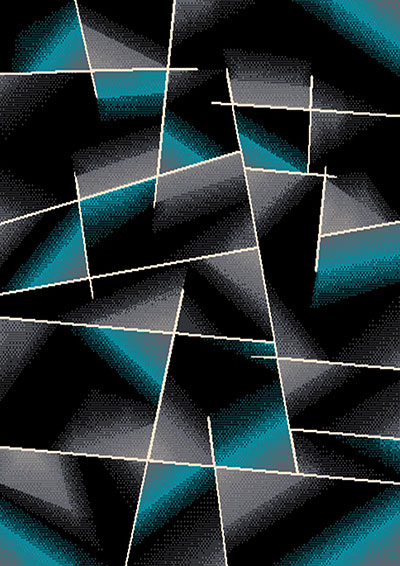 5 X 8 CONTEMPO 41 ELECTRIC RUG