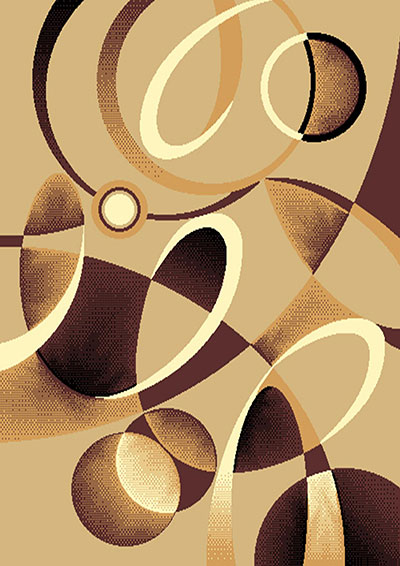 5 X 8 CONTEMPO 45 LATTE RUG