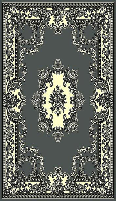 5 X 8 TAJ 112 GREY RUG