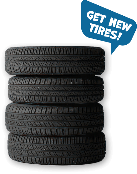 Get new tires!
